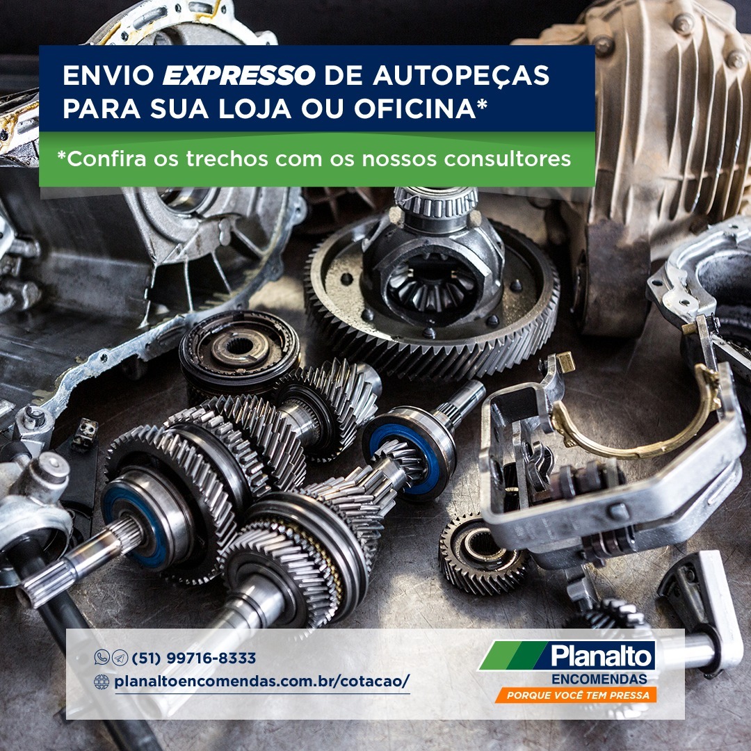 Envio Expresso de Autopeças para sua Loja ou Oficina - Planalto Encomendas